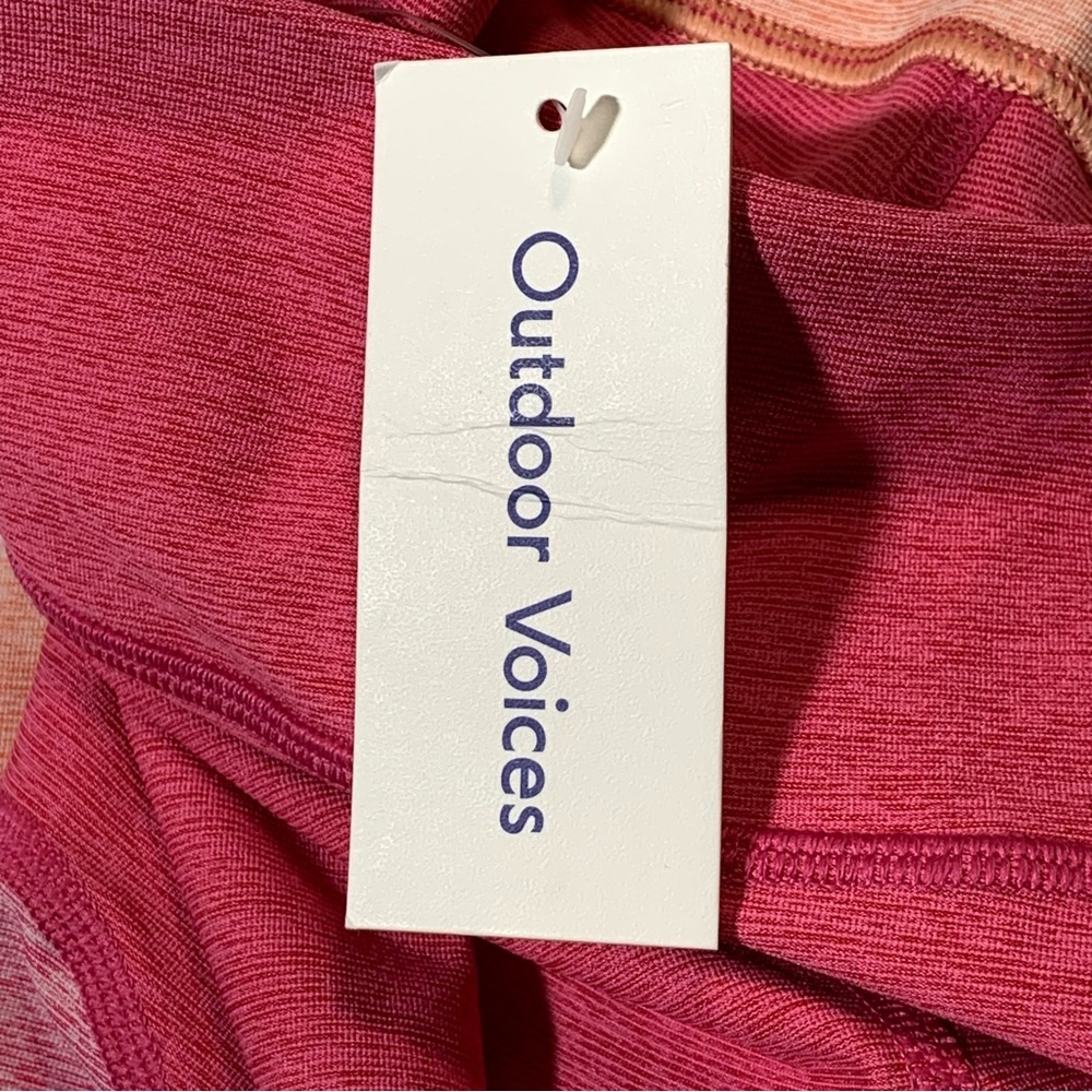 Outdoor Voices leggings Springs leggings New color block pink women size XS - Picture 3 of 10
